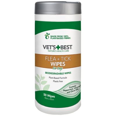 Vet's Best Natural Flea&Tick Wipes