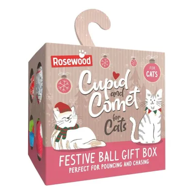 Rosewood Festive -lahjarasia kissalle, kuva 1 / 1