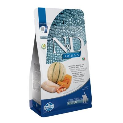 Farmina N&D Cat Ocean Cod&Pumpkin Kitten (5 kg)