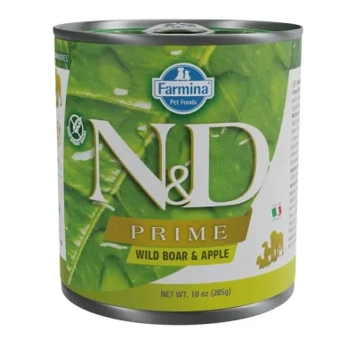 Farmina N&D Dog Prime Wild Boar & Apple 285 g, kuva 1 / 1