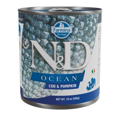 Farmina N&D Dog Ocean Cod & Pumpkin 285 g, kuva 1 / 1