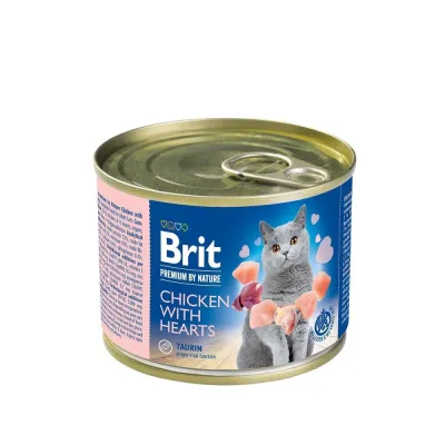 Brit Premium by Nature Cat Kana & Sydän 200 g, kuva 1 / 1