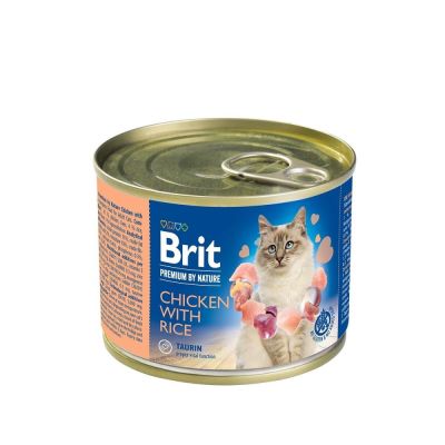 Brit Premium by Nature Cat Kana & Riisi 200 g