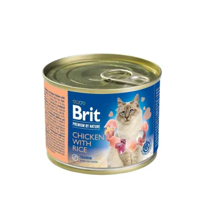 Brit Premium by Nature Cat Kana & Riisi 200 g, kuva 1 / 1