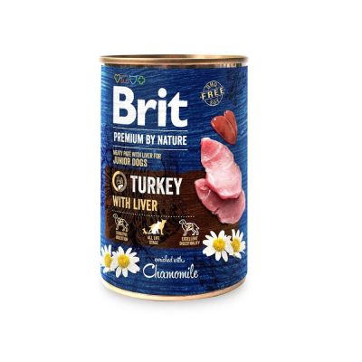 Brit Premium by Nature Dog Kalkkuna & Maksa 400 g