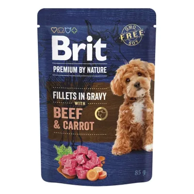 Brit Premium by Nature Dog Nauta & Porkkana 85 g, kuva 1 / 1