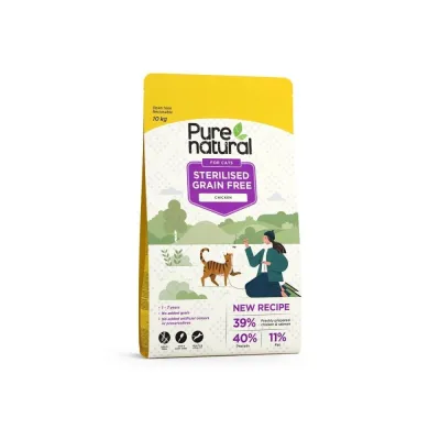 Purenatural Cat Grain Free Sterilised Chicken (10 kg), kuva 1 / 1