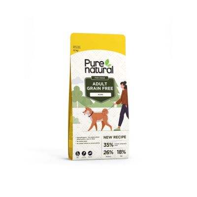 Purenatural Dog Adult Grain Free Pork (12 kg)