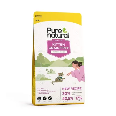 Purenatural Cat Kitten Grain Free Chicken & Turkey (10 kg), kuva 1 / 1