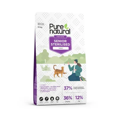 Purenatural Cat Senior Turkey (10 kg), kuva 1 / 1