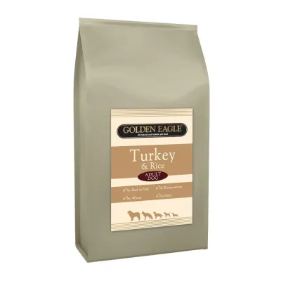 Golden Eagle Naturally Turkey & Rice (10 kg)