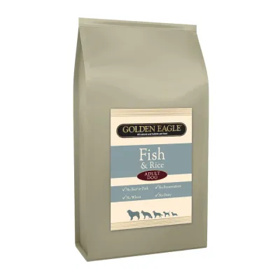 Golden Eagle Naturally Fish & Rice (10 kg)