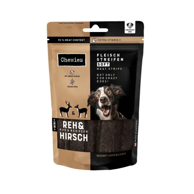 Chewies Kauris & Hirvi pehmeät lihasiivut (70 g)