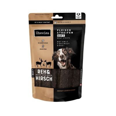 Chewies Kauris & Hirvi pehmeät lihasiivut (150 g)