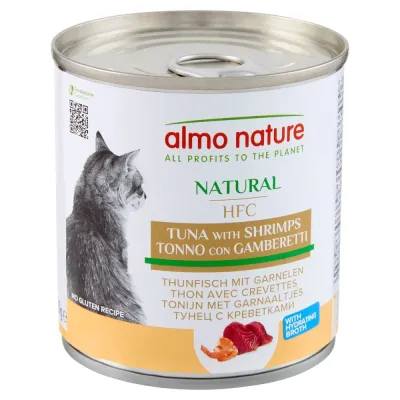Almo Nature HFC, tonnikala ja katkarapu (280 g)