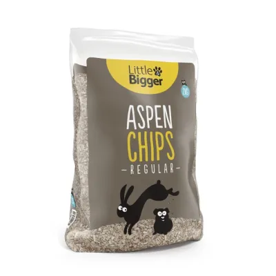 Little&Bigger Aspen chips original 2 kg