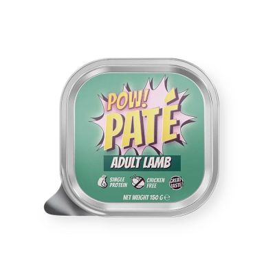 POW! Dog Adult Lamb Paté 150 g
