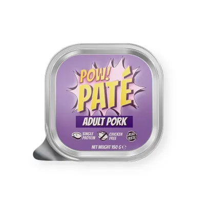 POW! Dog Adult Pork Paté 150 g