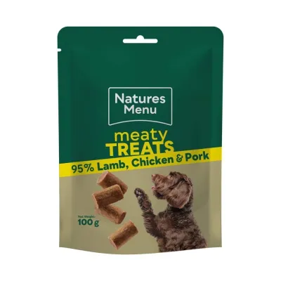 Natures Menu Kana-Lammas-Possuherkku koiralle 100g, kuva 1 / 1