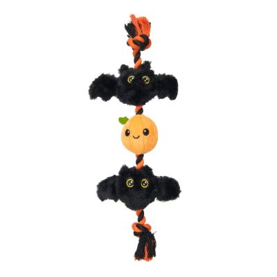 Little&Bigger Happy Halloween lepakot & kurpitsa köydellä