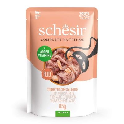 Schesir C&B Tuna salmon in Jelly Pouch 85 g