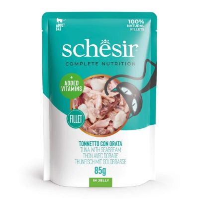 Schesir C&B Tuna sea bream in Jelly Pouch 85 g