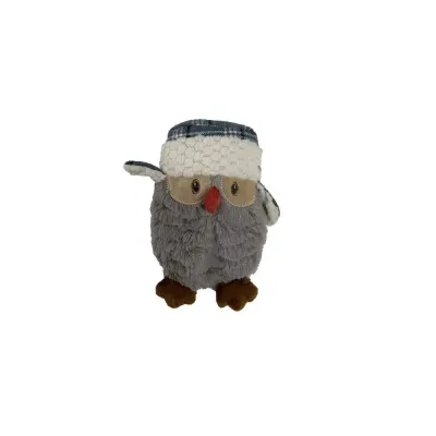 Bark-A-Boo Mistletoe Cabin disc squeaker pöllö S, kuva 1 / 1