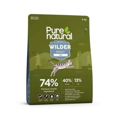 Purenatural Wilder Cat Adult Fish (6 kg), kuva 1 / 1
