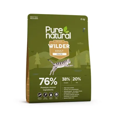 Purenatural Wilder Cat Adult Poultry (6 kg), kuva 1 / 1