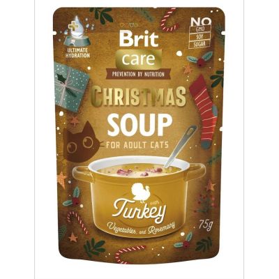 Brit Care Cat Christmas Turkey Soup 75g