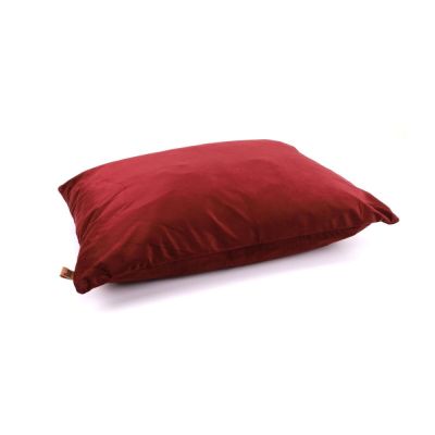 Basic WellB ortopedinen samettityyny burgundy (74 x 55 cm)