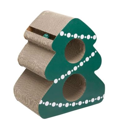 Little&Bigger Seasons Classics pahvinen Joulukuusi scratch & play