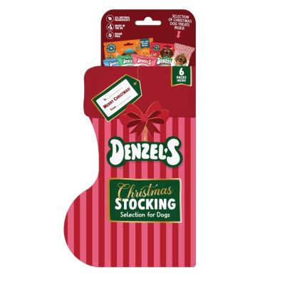 Denzel's Christmas Stocking -herkkulahjapakkaus koiralle 245g