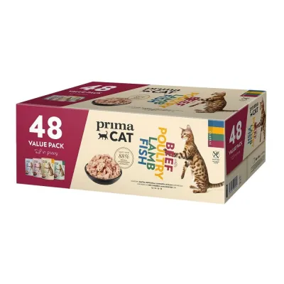 PrimaCat Classic valuepack 48x85g
