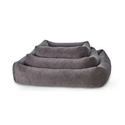 Laboni Classic Teddy koiranpeti - Teddykankainen, Harmaa / L (112 x 95 x 25cm), kuva 1 / 1
