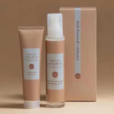 nocat studio Shampoo ja hoitosuihke matkapakkaus - VAND, kuva 1 / 1