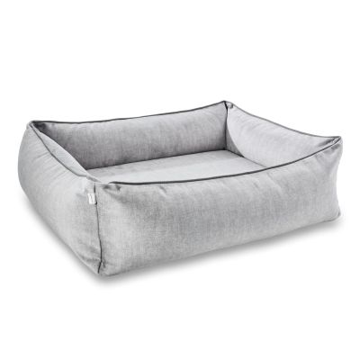 Laboni Ortho Glam ortopedinen koiranpeti - Samettinen, Hopea / L (112 x 95 x 25cm)