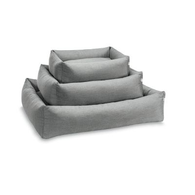 Laboni Ortho Smooth ortopedinen koiranpeti, Musta silkki / M (85 x 66 x 22cm)