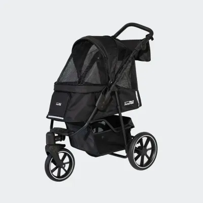 InnoPet Premium Cozy lemmikkirattaat, Musta