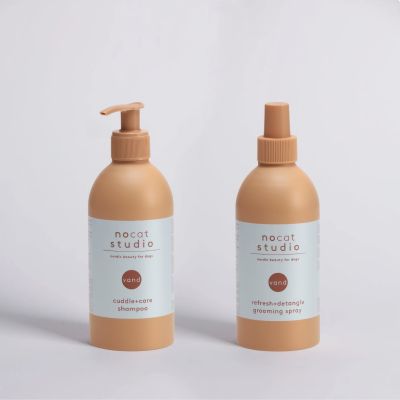 nocat studio Shampoo ja hoitosuihke tuplapakkaus - VAND