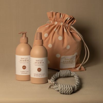 nocat studio Shampoo ja hoitosuihke lahjapakkaus - LUFT 2x375ml