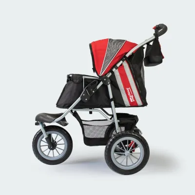 InnoPet Comfort EFA ECO lemmikkirattaat, Punainen / Musta