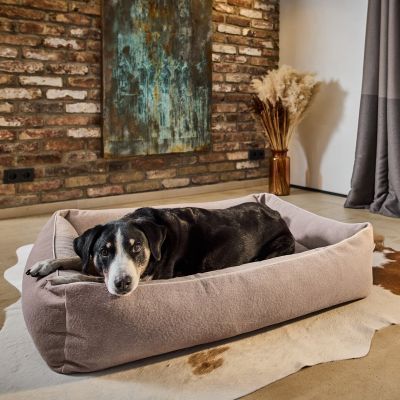 Laboni Classic Buffalo koiranpeti - Vintage, Kerma / L (112 x 95 x 25cm)