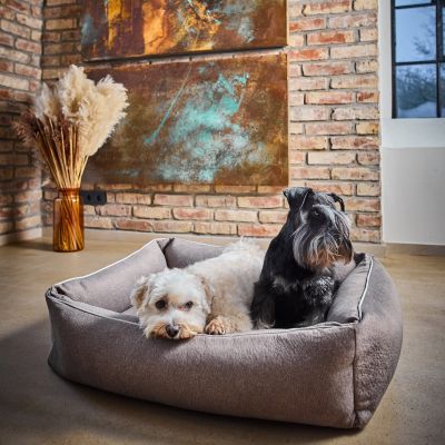 Laboni Ortho Buffalo ortopedinen koiranpeti - Vintage, Taupe / L (112 x 95 x 25cm)