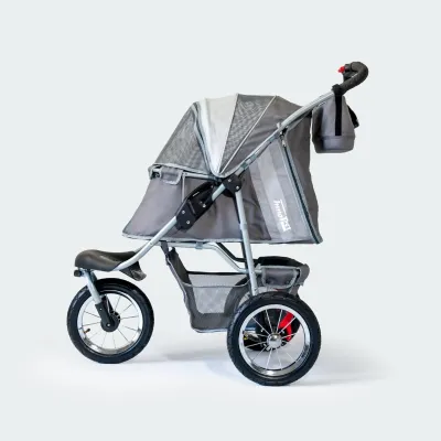 InnoPet Comfort Air ECO lemmikkirattaat, Tummanharmaa / Vaaleanharmaa