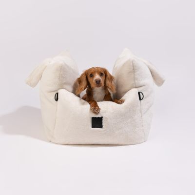 Pillow Villa Plush autoistuin, Luonnonvalkoinen