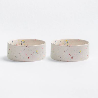 Egg Back Home Party Bowl - koiran ruokakupit, White