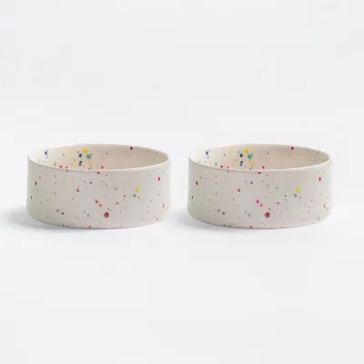 Egg Back Home Party Bowl - koiran ruokakupit, White