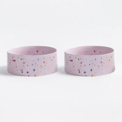 Egg Back Home Party Bowl - koiran ruokakupit, Lilac