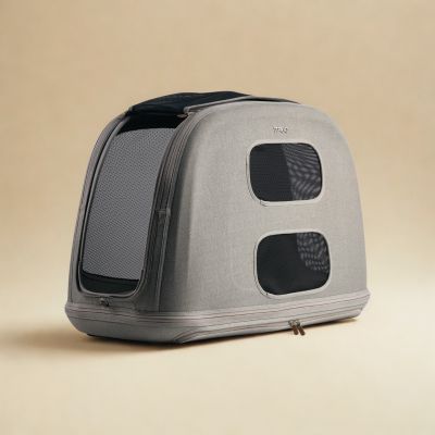 Tavo Pets Crispin - Törmäystestattu lemmikin kuljetuslaatikko, Merle / L